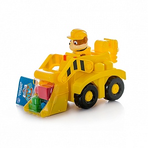 Машинка Рокки или бульдозер Крепыша из серии Щенячий патруль (Spin Master, 16693)